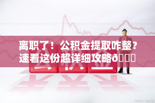 石狮离职了！公积金提取咋整？速看这份超详细攻略😎